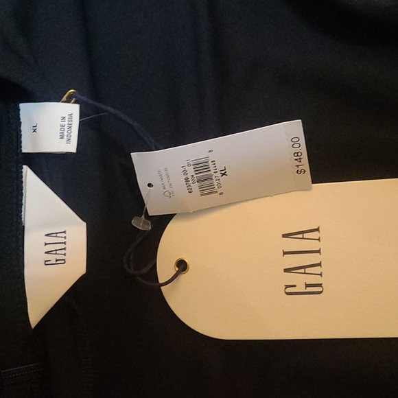 GAP x CULT GAIA Black Cutout Maxi Dress. Sz XL. NWT - Picture 11 of 11